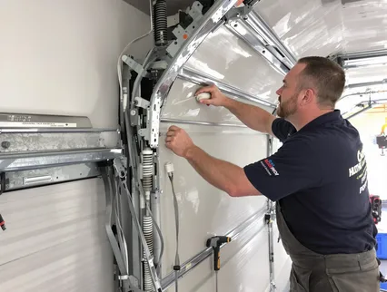 Noisy Garage Door Fix in Pooler, GA