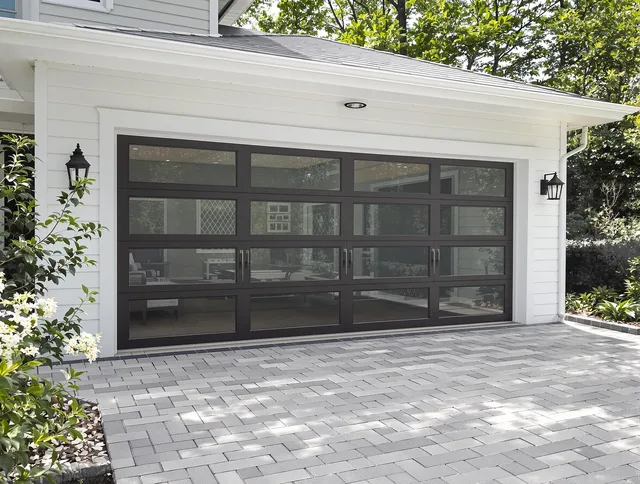 Wilmington Island Garage Door Repair design specialist presenting custom garage door options to Wilmington Island homeowner