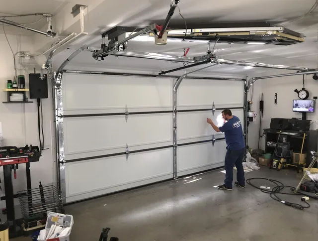 Professional garage door repair service by Wilmington Island Garage Door Repair in Wilmington Island