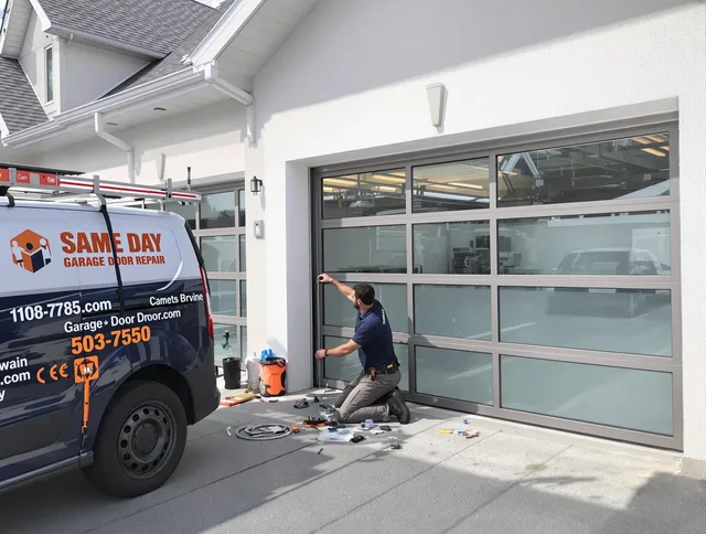 Same-day garage door repair service by Wilmington Island Garage Door Repair in Wilmington Island